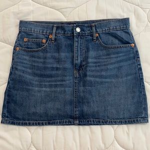 GAP jean skirt
